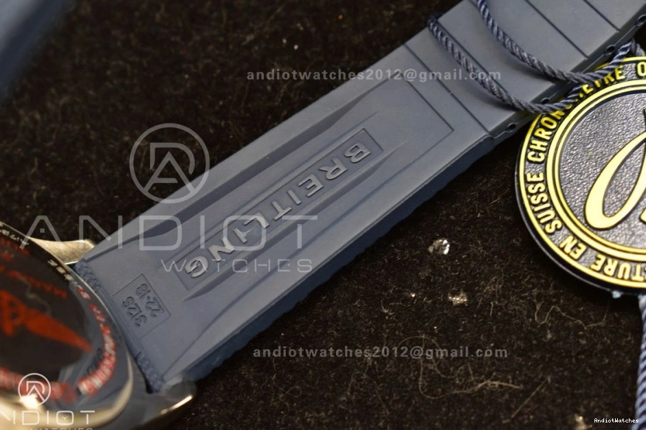 Edition Rubber 1:1 A on 42 SuperOcean Best SS Strap BLSF Dial 1168 Automatic Blue Contemporary Blue 1210